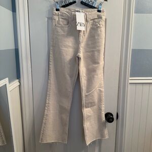 NWT Tan Zara Jeans